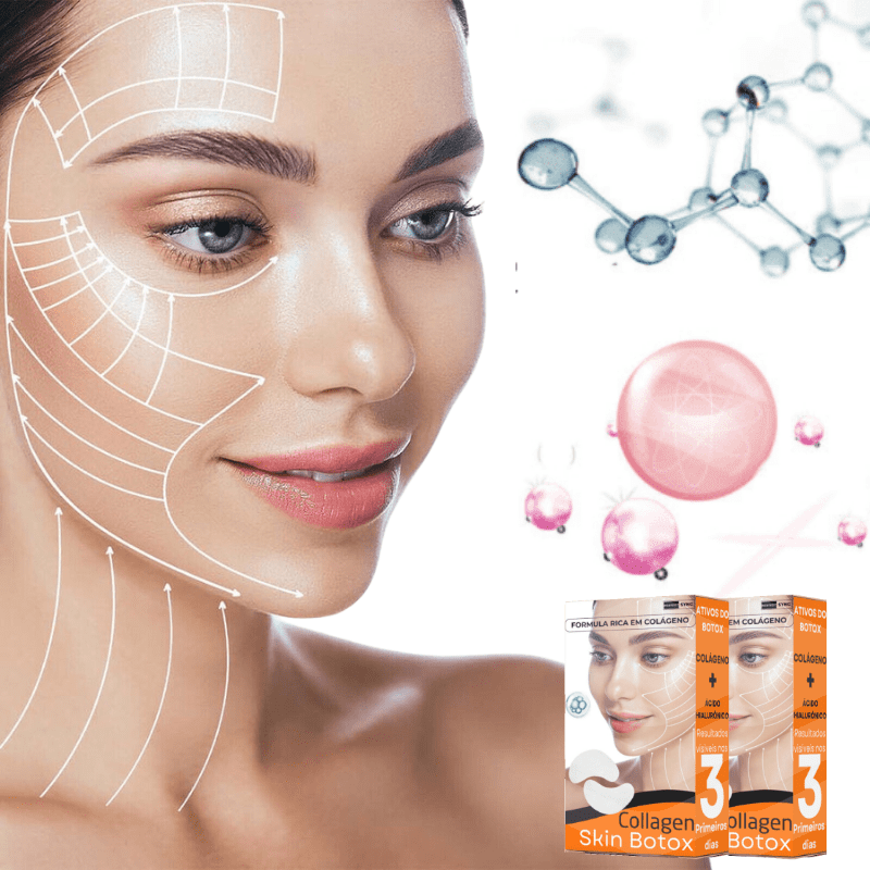 Collagen Skin Botox™ - Colágeno + Ácido Hialurônico [ATIVOS DO BOTOX] +BRINDE