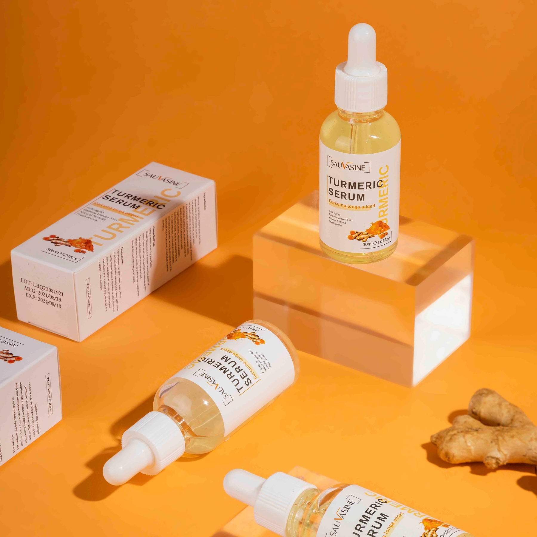 Turmeric Sérum® - Corretor de Manchas Escuras e Melasma