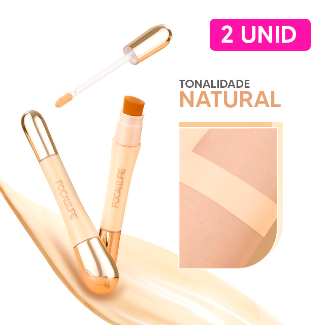 Corretivo Focallure 2 em 1 - Anti Manchas e Rejuvenescedora (50% DE DESCONTO)