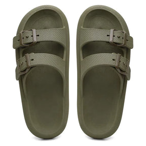 Chinelo Feminino Nuvem Slide Confortável Birken Fivela